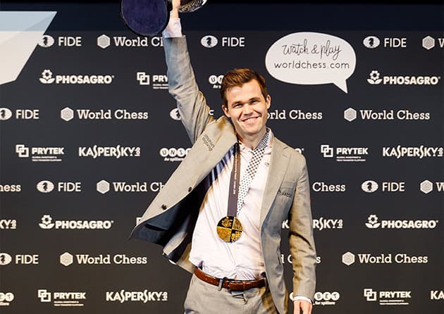 Победитель чемпионата - Магнус Карлсен